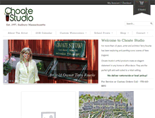 Tablet Screenshot of choatestudio.com